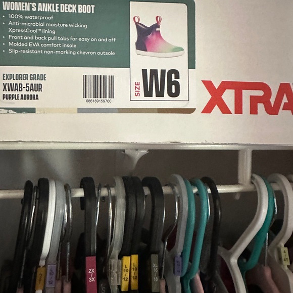 XTRATUF Women's Ankle Deck Boot - Purple Aurora - Picture 1 of 3